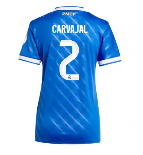 Real Madrid Daniel Carvajal #2 Alternativní Dres pro Dámské 2025-26 Krátký Rukáv Real Madrid Daniel Carvajal #2 Alternativní Dres pro Dámské 2025-26 Krátký Rukáv